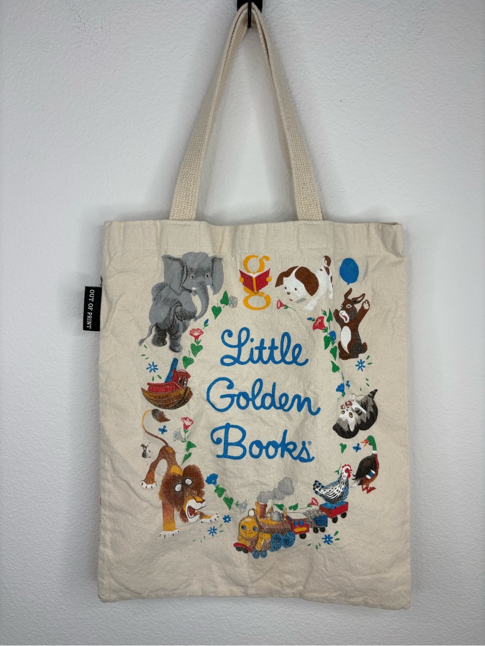 Little Golden Books Cotton Tote Bag - Out of Print